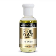 Mason Natural Vitamin E Oil 30,000 IU, Moisturizing Oil for Skin, 2.5 oz