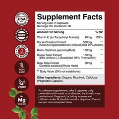 Vein Support Supplements – Full Body Circulation for Spider & Varicose Veins