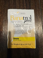 Banatrol Plus Oral Supplement Banana 11 Gram Packet 25 Ct