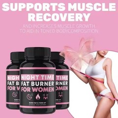 latest HOT US~2025 3X Weight Loss Night Time Fat Burner Supplement for women
