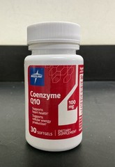 Medline Coenzyme Q10 | 30 100mg Softgels | Ref OTCM00005 Heart Health