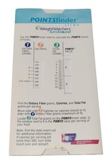 Weight Watchers Flex Points Finder Slide Calculator FlexPoints Plan Slider