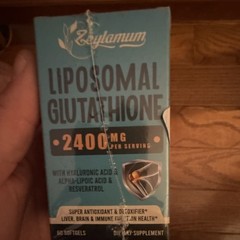 Zeylamum Liposomal Glutathione Softgels 60ct 2400mg Exp 09/2028 Antioxidant