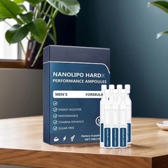 2026 HardX NanoLipo Updated Performance – Ampoules Men’s Energy Booster