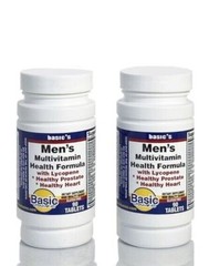 SM Basic’s Mens Health Formula Basic Vitamins – 180ct (3 Pack)