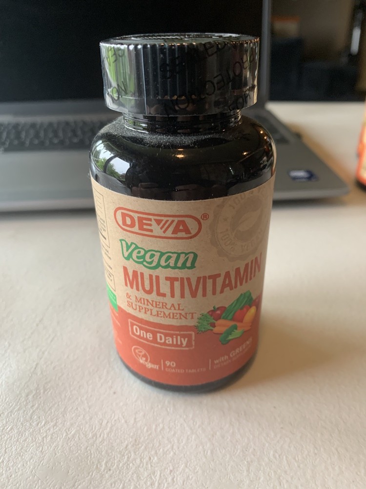 Deva Vegan Multivitamin Mineral Supplement 90 Tablets with Iron
