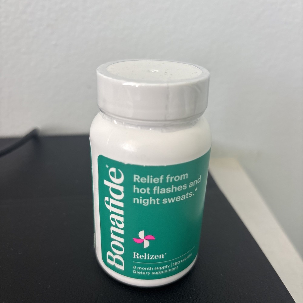 RELIZEN BONAFIDE Relief From Hot Flashes & Night Sweats 180 Caps