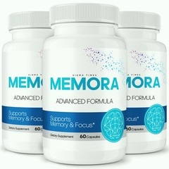 Memora Capsules – Premium Supplement for Memory, Focus & Brain Energy – 3 Pack