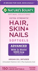 Nature’s Bounty Advanced Hair,Skin&Nails, Argan-Infused Vitamin Supplement,150ct