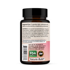 Candida Support Latero Raw Probiotics Supplement for Women & Men – 60 Ct.