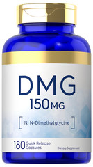 DMG 150mg N-Dimethylglycine 180 Caps Vegetarian/Non-GMO/No Preservatives