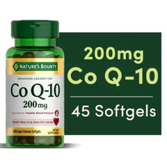 Natures Bounty Co Q-10 – 200 mg 45 ct ~ Exp 2027+