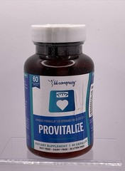 Provitalize BB Company Probiotic 60 Capsules Dietary Supplement Sealed Dented Bo