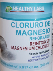 Cloruro de Magnesio (Magnesium Chloride) Reforzado 90 Capsules Free Shipping