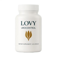 Quality Lovy Urocontrol Capsules Bladder Support Supplement 60ct Non-GMO Vegan