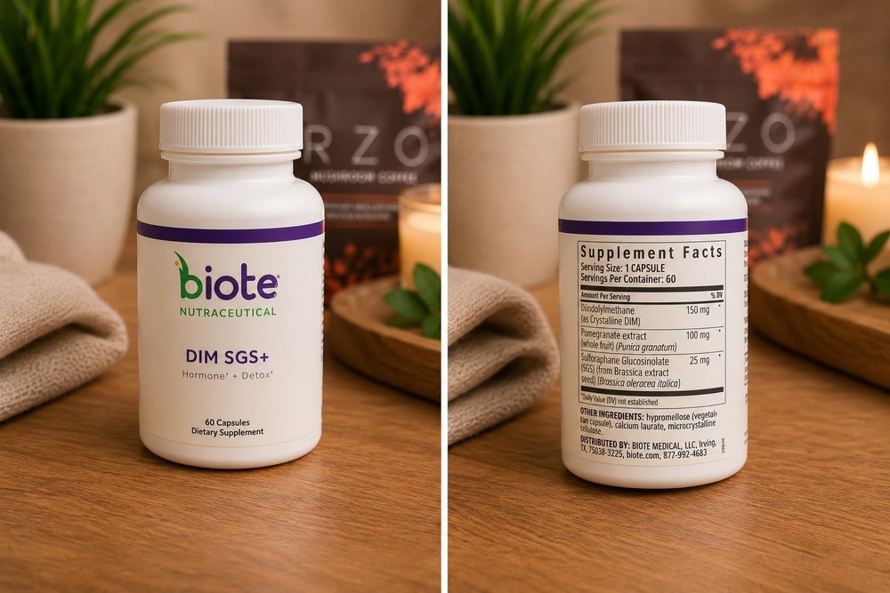 biote DIM SGS+ Hormone Detox Dietary Supplement 60 Capsules, $30 a Bottle