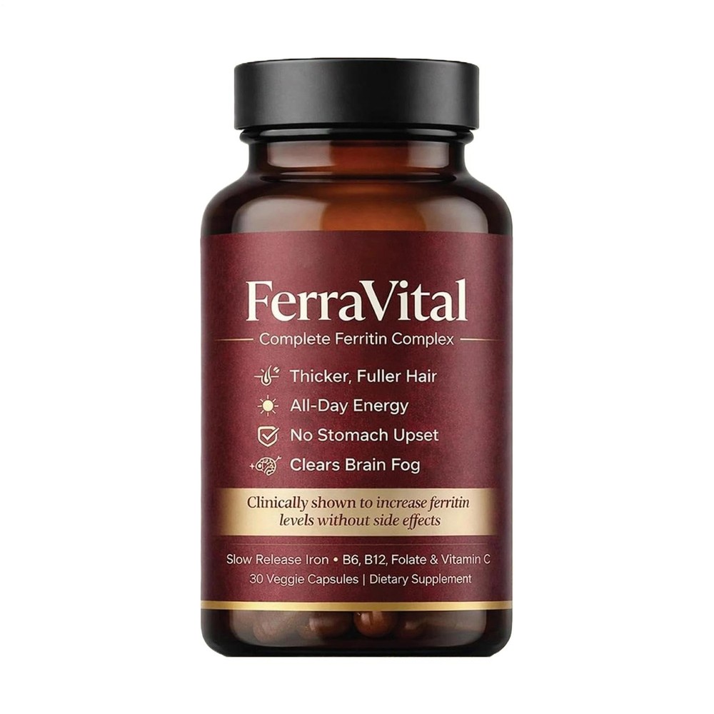 FerraVital Ferritin Assistance Iron Supplement For Women – Supports Healthy Iron