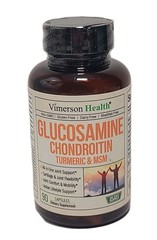 Vimerson Health Glucosamine Chondroitin Turmeric MSM 90 Cap Dietary Supplement