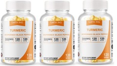 Turmeric Curcumin 5000mg Herbal Extract with BioPerine Servings 360 Softgels