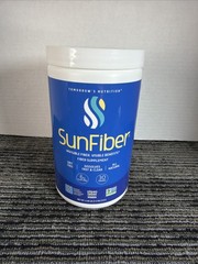 Tomorrow’s Nutrition Sunfiber Prebiotic Fiber 7.4oz Supplement Best by 12/27