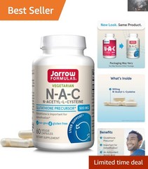 60-Day Supply N-A-C 500 mg – Enhance Liver Health with Antioxidant Capsules
