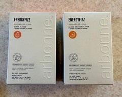 Arbonne EnergyFizz Fizz Sticks 1 Box Guava Flavor 1 Box Orange Blood Flavor New