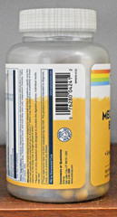 Solaray Timed Release Mega Vitamin B-Stress 120 Capsules Two Stage Time Release
