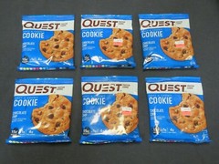 (6) Quest Soft & Chewy Cookie Chocolate Chip 2.08 Oz Each ^1