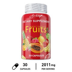 Fruits Capsules – Immune Support, Promoting Natural Energy, Digestive Health
