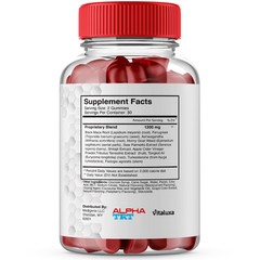 (3 Pack) Alpha TRT Performance Capsules, AlphaTRT Advanced Pills (180 Gummies)