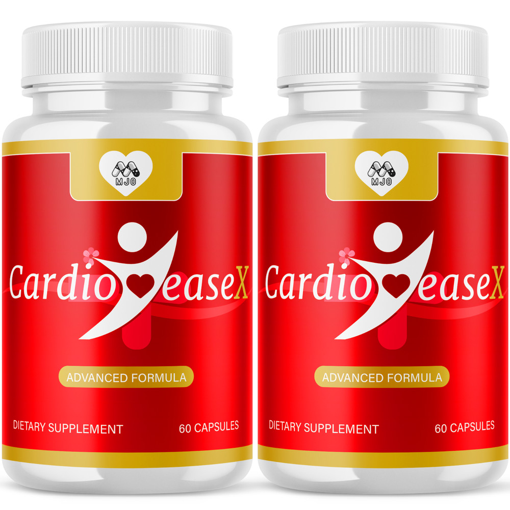(2 Pack) Cardio Ease X Advanced Support Blood Supplement CardioEaseX 120 Caps