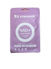 NAD+ Boost Patches –30 Day Supply Transdermal Wellness Patch Energy & Longevity