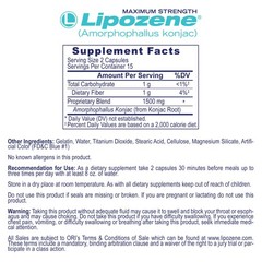 Lipozene Weight Loss Pills 2 Bottles with 30 Capsules Each Along with a 30 Co…