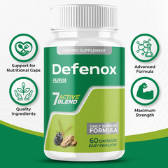 Defenox 7 Active Pure Blend Capsules Weight Loss Dietary Supplement Pills (60ct)