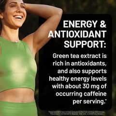 Green Tea Extract Capsules 1000 mg – 50% EGCG & 98% Polyphenols – Extra Stren…
