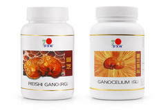 DXN 1 Bottle Reishi Gano RG 360 + 1 Bottle Ganocelium GL 360 Capsule