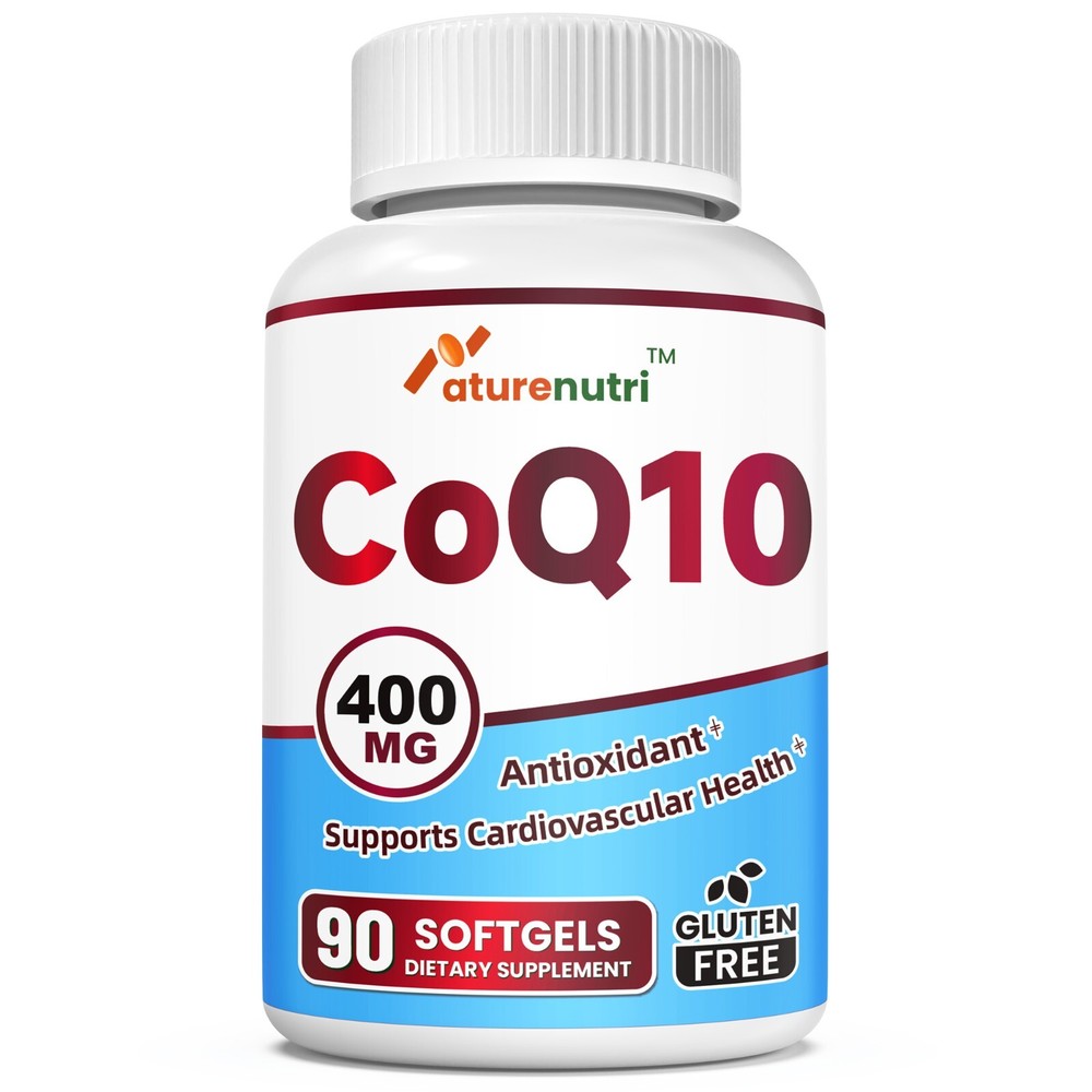 CoQ10 400mg Softgels – Heart Health & Energy Support