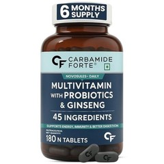 Carbamide Forte Multivitamin for Men Gym 180 Tablets Energy Immunity Support