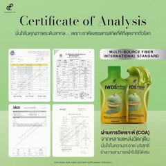 PER Melon Buk Fiber Dietary Supplement with Prebiotic 50g x 7 Sachets Thailand