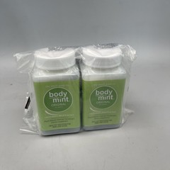 2 Pack Body Mint Original – 100 Tablets Total Exp 04/27