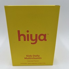 Hiya Health Kid’s Daily Multivitamin 30 Chewables – Lot Of 5 Exp 3/24/26