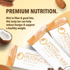 Prolon Fast Bars Keto Gluten Free Plant Based Protein Intermittent Fasting Bars