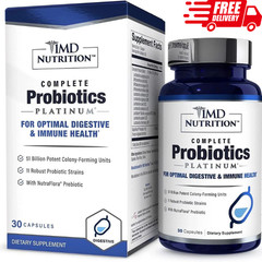 1MD Nutrition Complete Probiotics 30 Caps Gut Digestive Support Exp. 12/2027