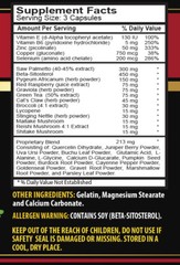 Nutritional Mushroom Blend – PROSTATE SUPPORT – Daily Herbal Antioxidants 1 Bott