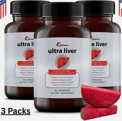 pack of 3 UpWellness Ultra Liver Supplement Liver Health