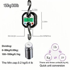 Patient Hammock Scale/Wheelchair Scale | Home-Use, 330 Pounds Maximum Capacity,