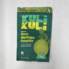 Kuli Kuli Organic Pure Moringa Powder Pouch 7.4 oz (210g) Dietary Herb