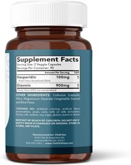 1000mg Hesperidin Plus – 90 Days Supply of Circulation Support Capsules