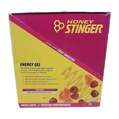 Honey Stinger Fruit Smoothie Energy Gels 12 Pack Organic Fuel for Endurance