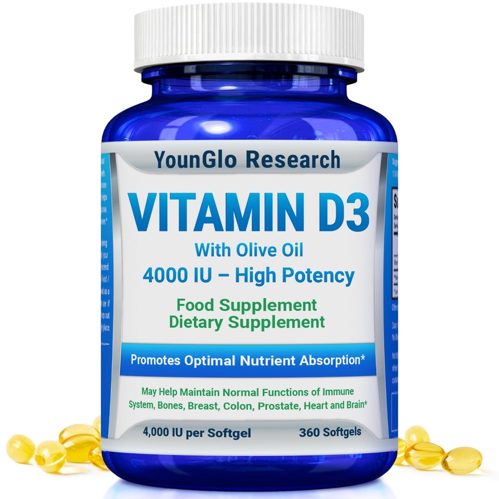 Vitamin D3 5000 IU 360 softgels